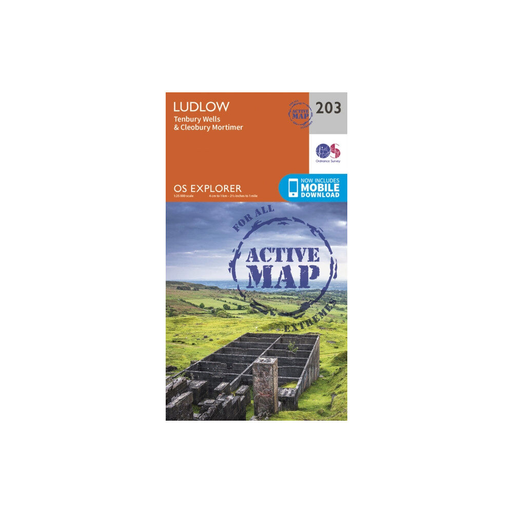 Ordnance Survey Ludlow and Tenbury Wells