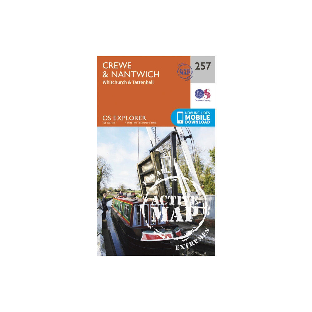 Ordnance Survey Crewe and Nantwich, Whitchurch and Tattenhall