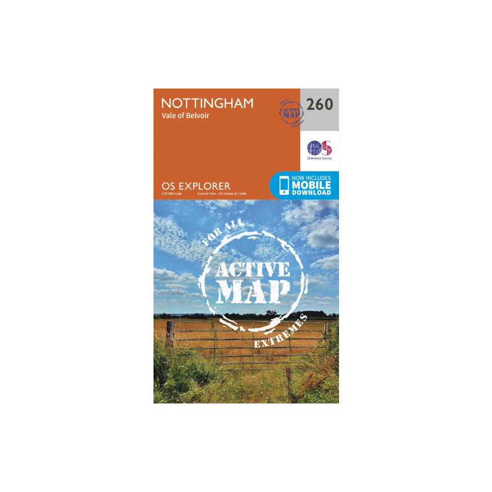 Ordnance Survey Nottingham, Vale of Belvoir