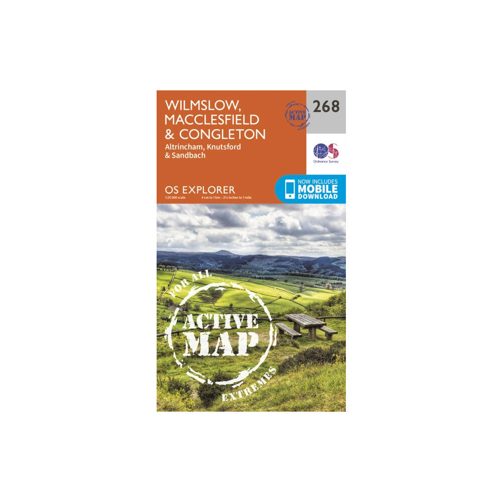 Ordnance Survey Wilmslow, Macclesfield and Congleton