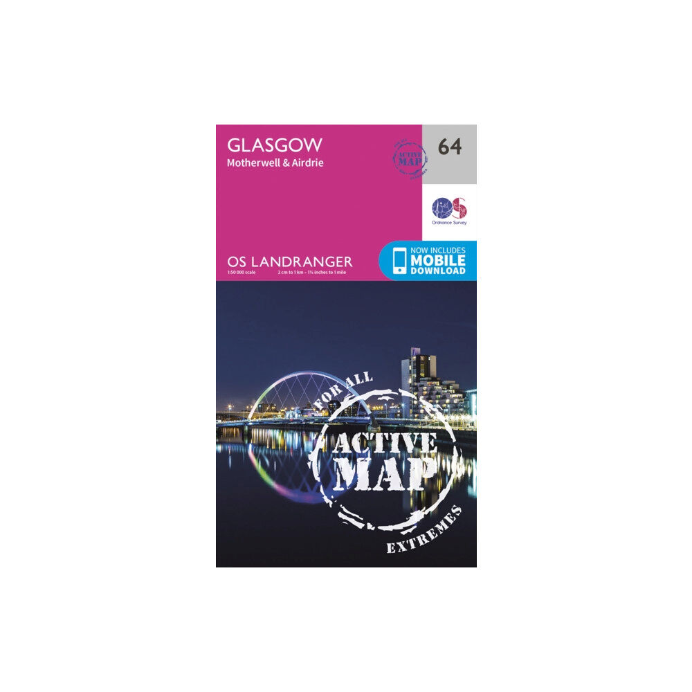 Ordnance Survey Glasgow, Motherwell & Airdrie