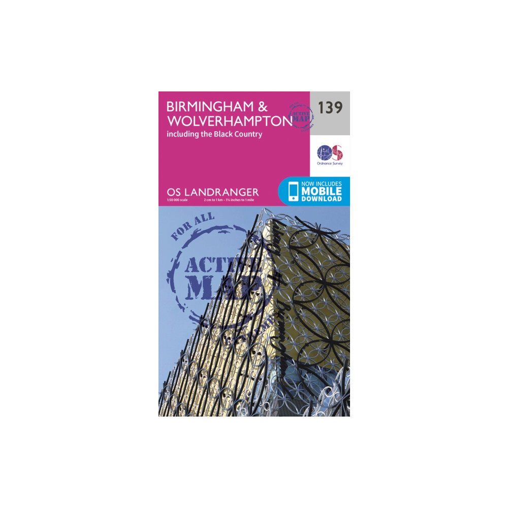 Ordnance Survey Birmingham & Wolverhampton