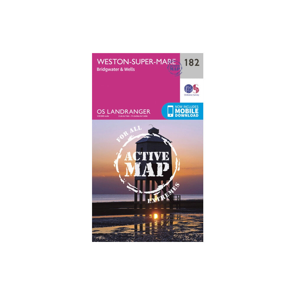 Ordnance Survey Weston-Super-Mare, Bridgwater & Wells