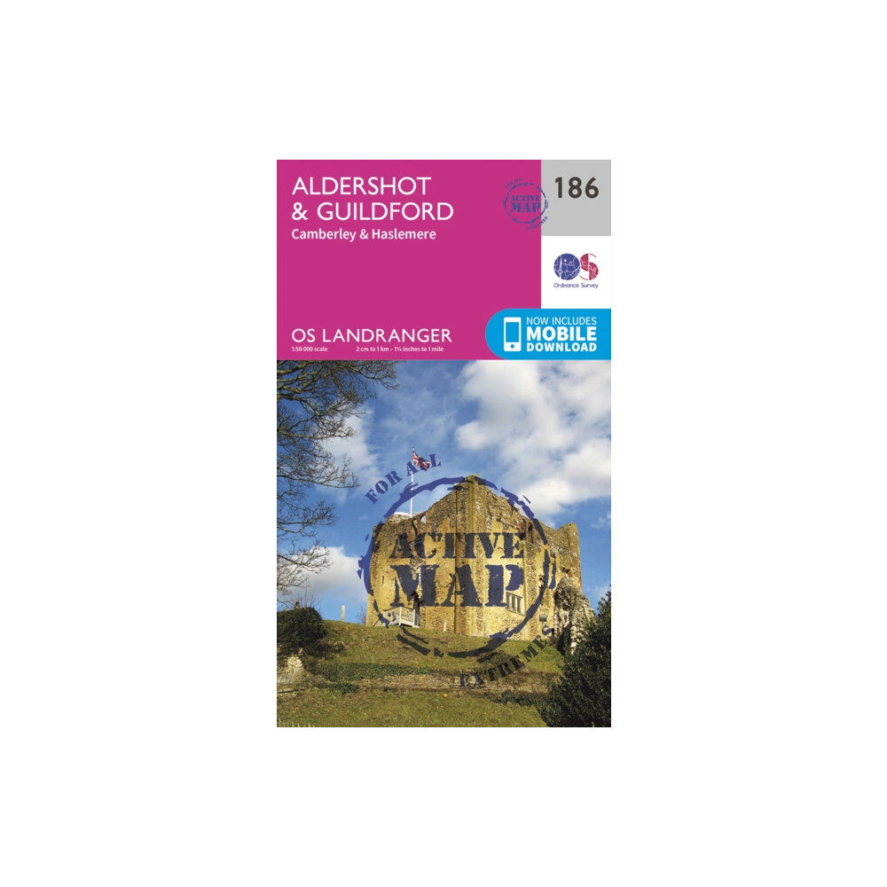 Ordnance Survey Aldershot & Guildford, Camberley & Haslemere