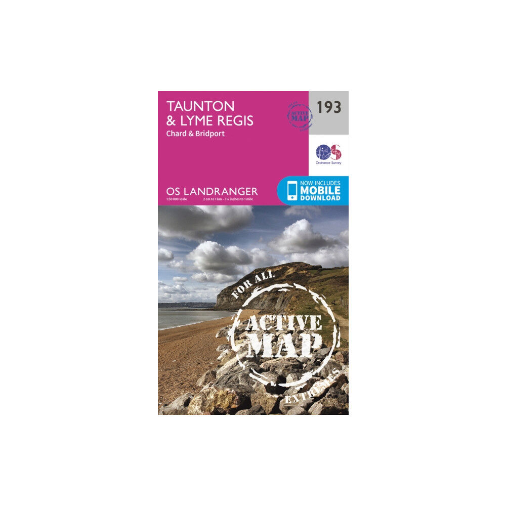 Ordnance Survey Taunton & Lyme Regis, Chard & Bridport