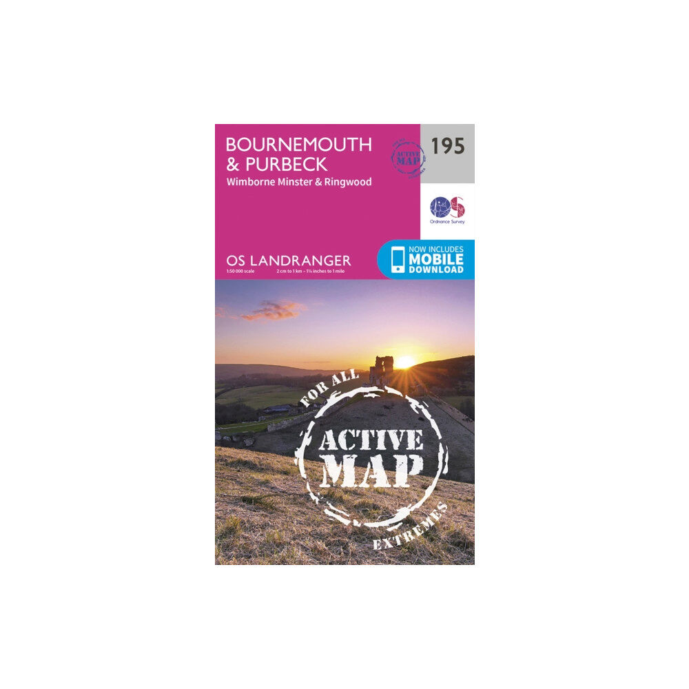 Ordnance Survey Bournemouth & Purbeck, Wimborne Minster & Ringwood