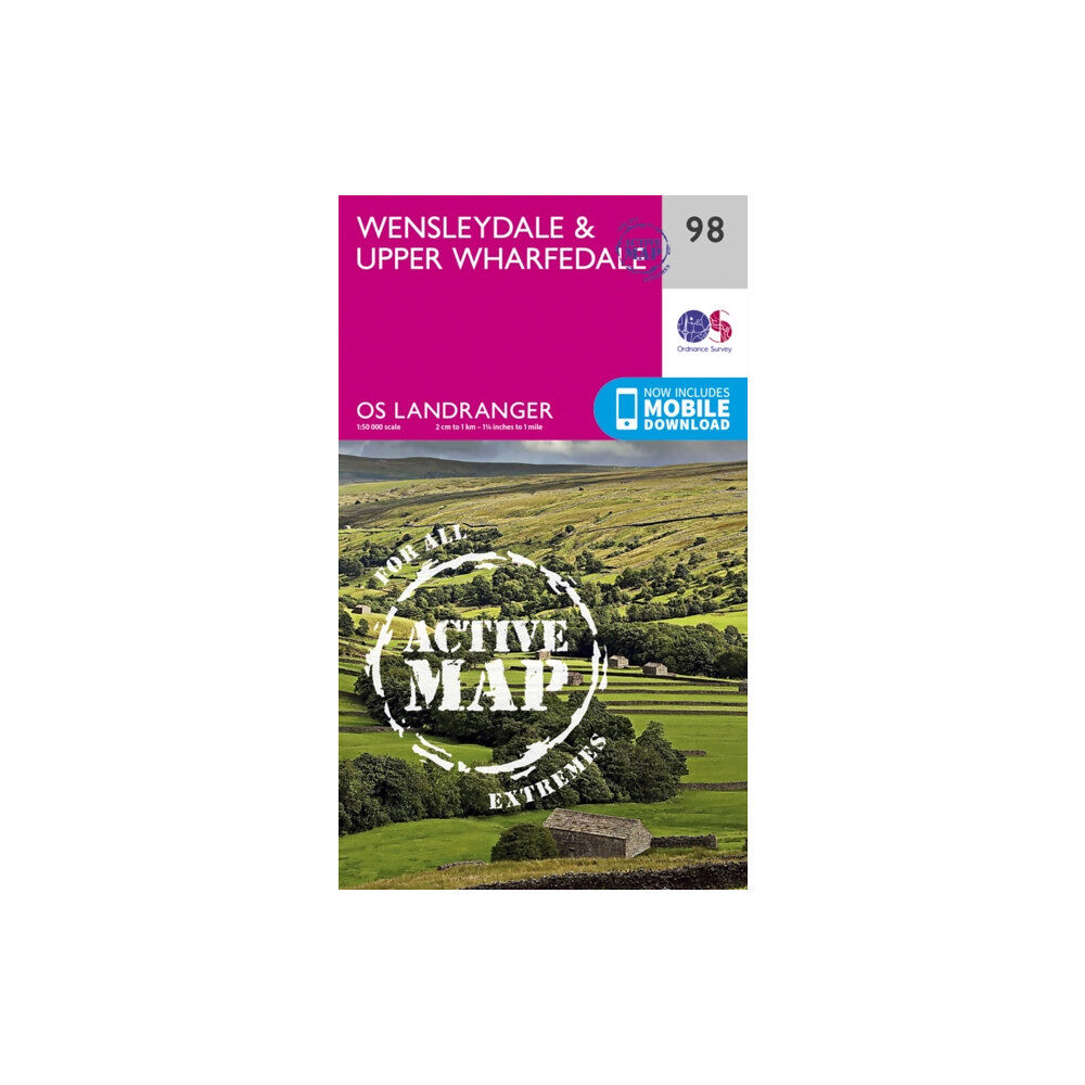 Ordnance Survey Wensleydale & Upper Wharfedale