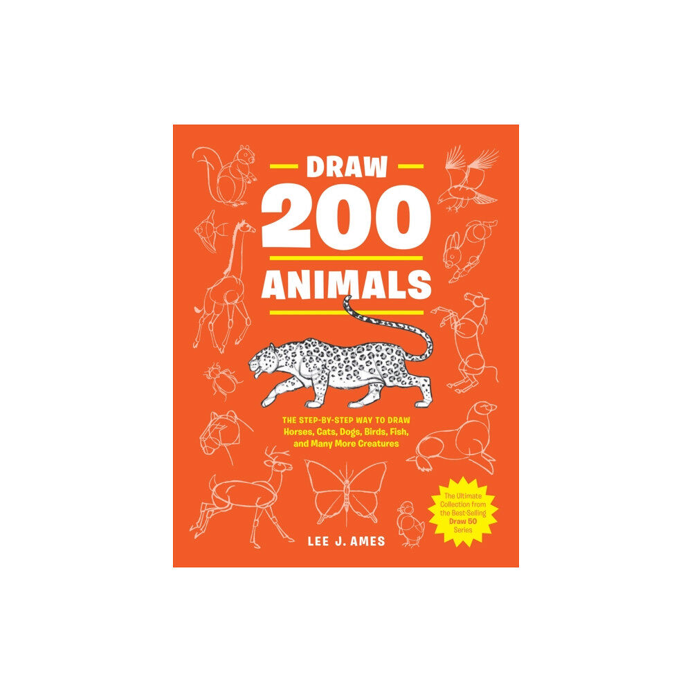 Watson-Guptill Publications Draw 200 Animals (häftad, eng)