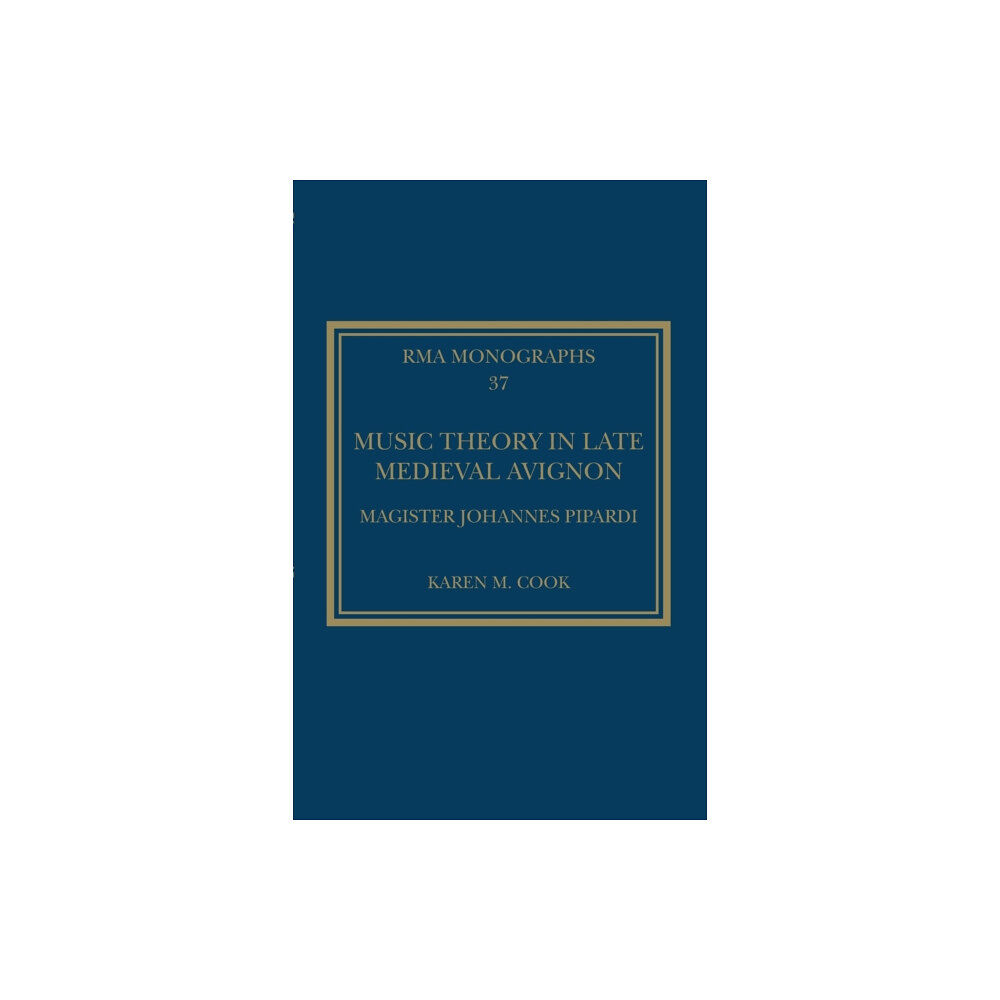 Taylor & francis ltd Music Theory in Late Medieval Avignon (häftad, eng)