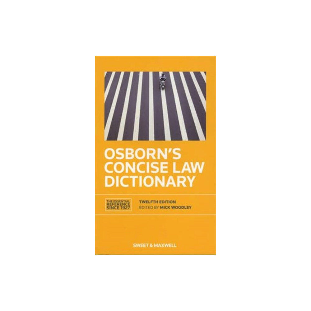 Sweet & Maxwell Ltd Osborn's Concise Law Dictionary (häftad, eng)