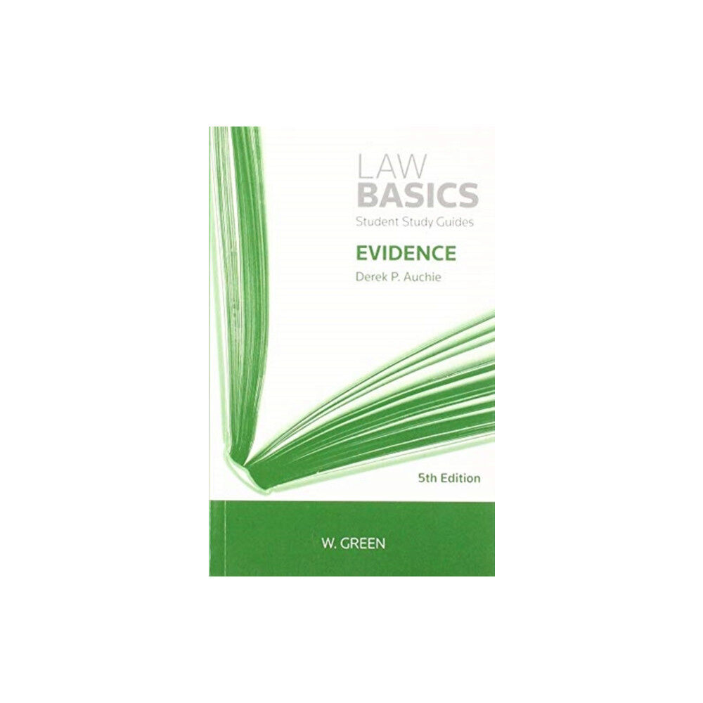 Sweet & Maxwell Ltd Evidence LawBasics (häftad, eng)