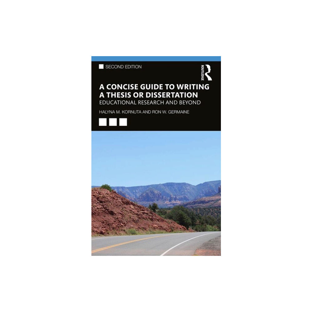 Taylor & francis ltd A Concise Guide to Writing a Thesis or Dissertation (häftad, eng)