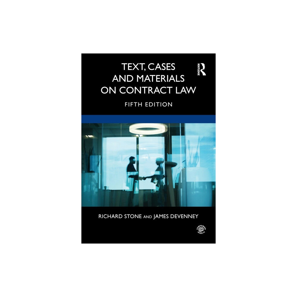 Taylor & francis ltd Text, Cases and Materials on Contract Law (häftad, eng)