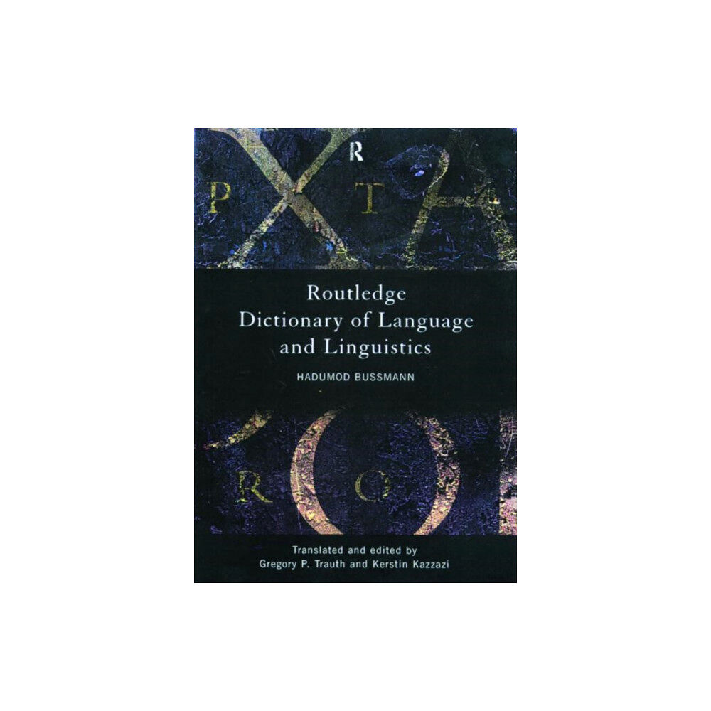 Taylor & francis ltd Routledge Dictionary of Language and Linguistics (häftad, eng)