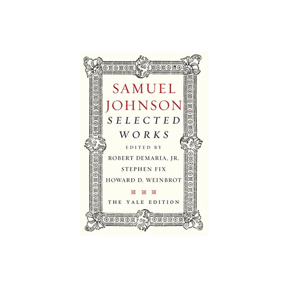 Yale university press Samuel Johnson (inbunden, eng)