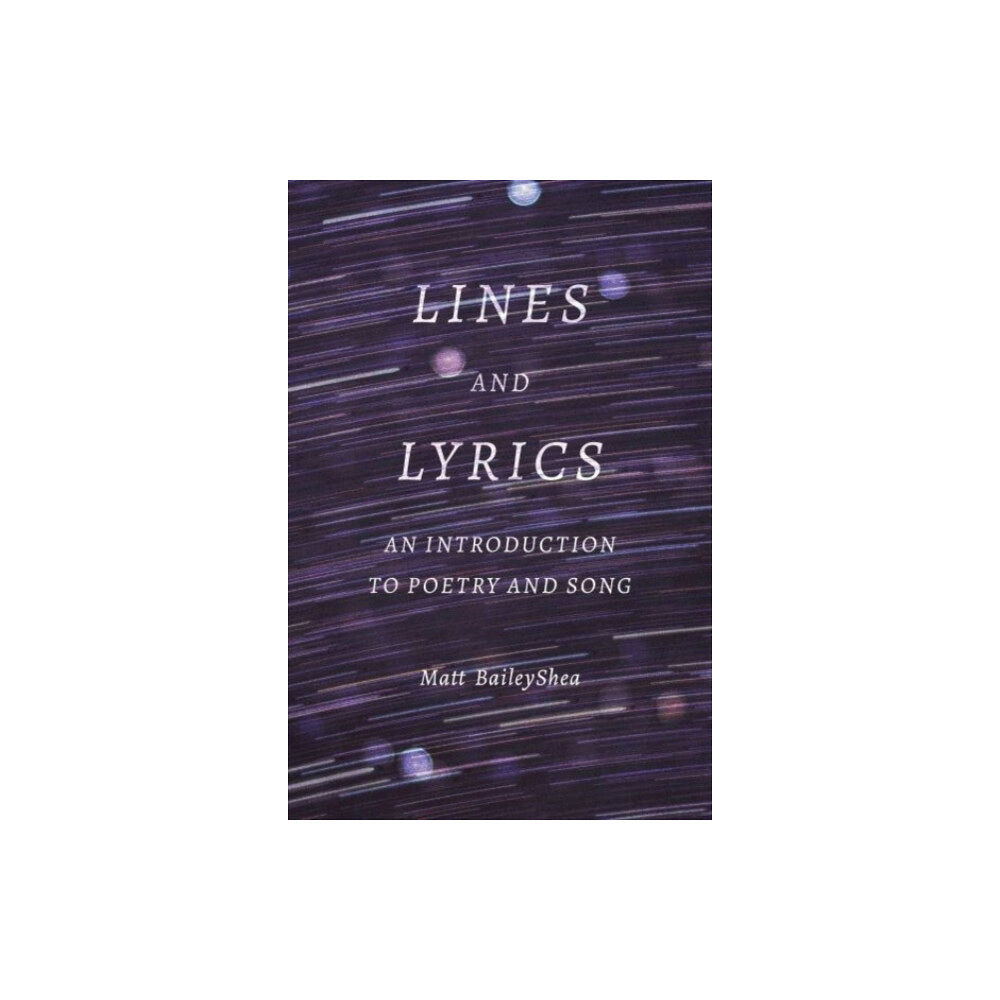 Yale university press Lines and Lyrics (inbunden, eng)