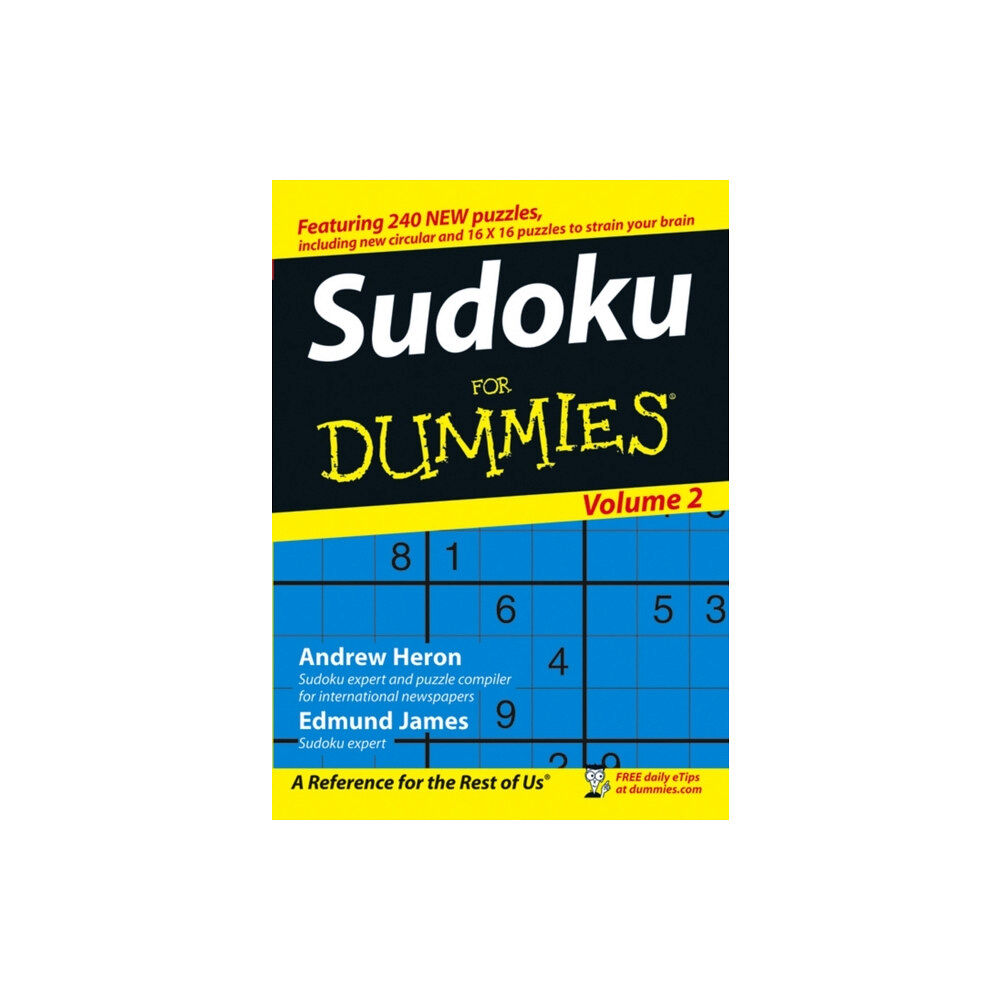 John Wiley & Sons Inc Sudoku For Dummies, Volume 2 (häftad, eng)