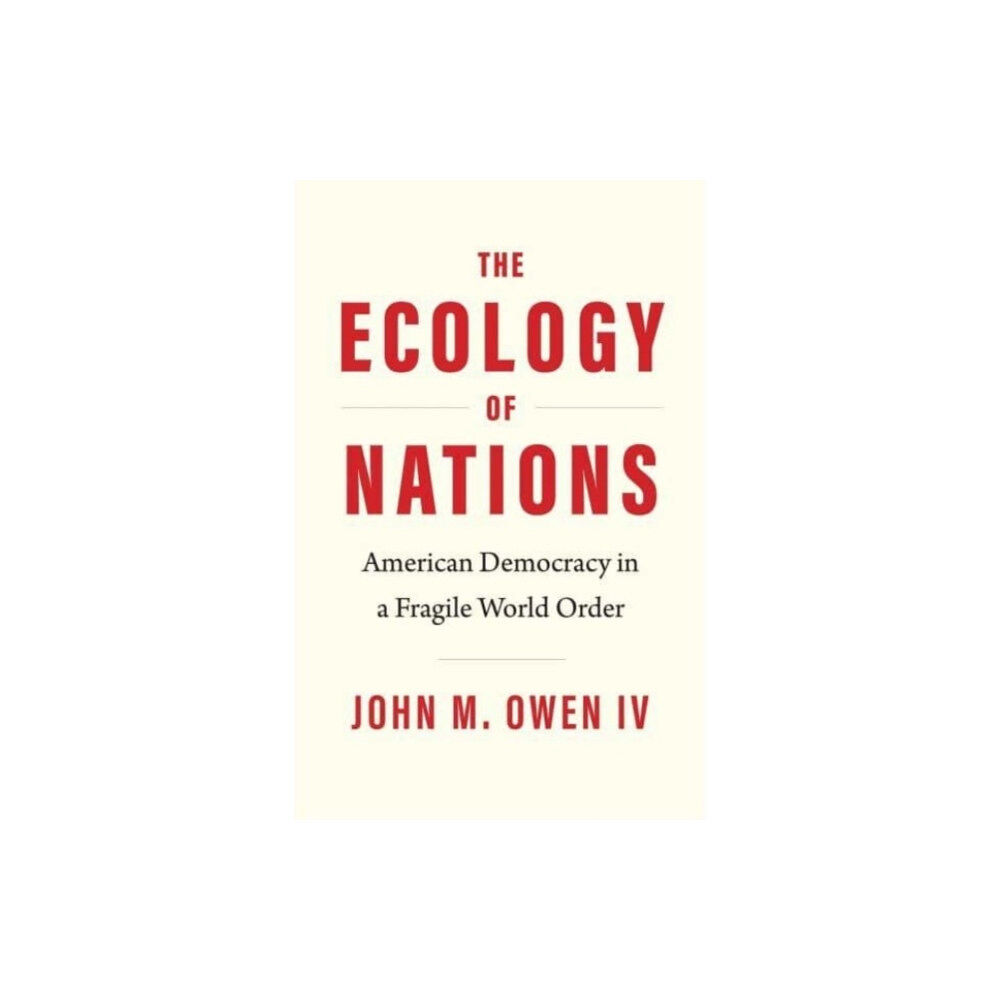 Yale university press The Ecology of Nations (inbunden, eng)