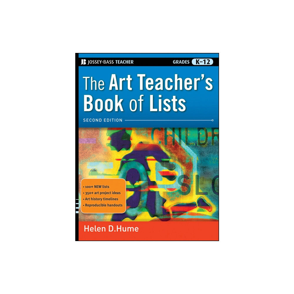 John Wiley & Sons Inc The Art Teacher's Book of Lists, Grades K-12 (häftad, eng)