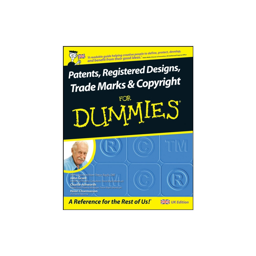 John Wiley & Sons Inc Patents, Registered Designs, Trade Marks and Copyright For Dummies (häftad, eng)