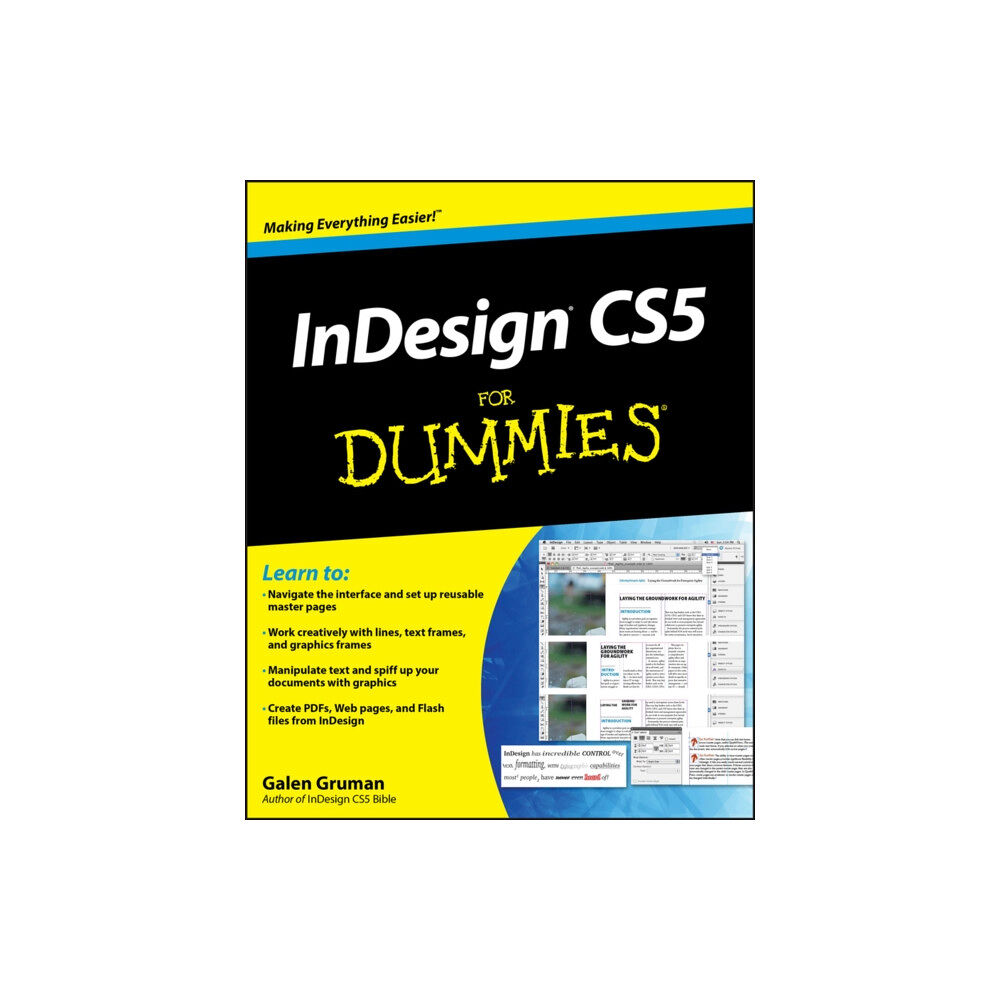 John Wiley & Sons Inc InDesign CS5 For Dummies (häftad, eng)