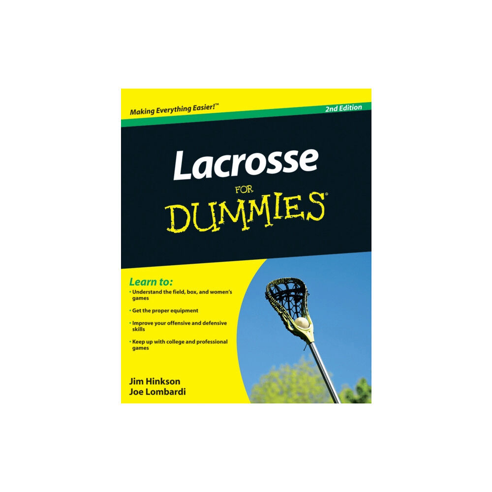 John Wiley & Sons Inc Lacrosse For Dummies (häftad, eng)