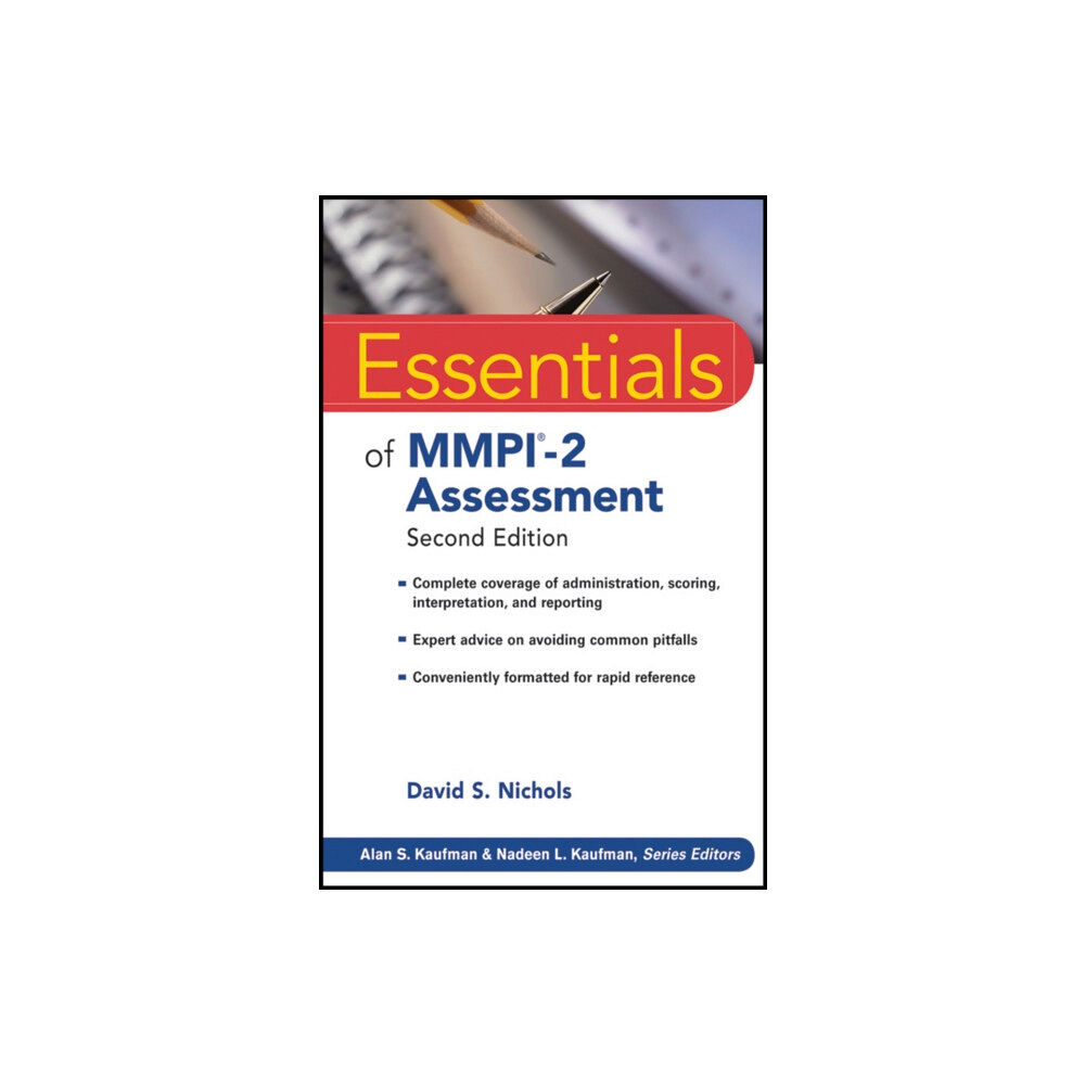 John Wiley & Sons Inc Essentials of MMPI-2 Assessment (häftad, eng)