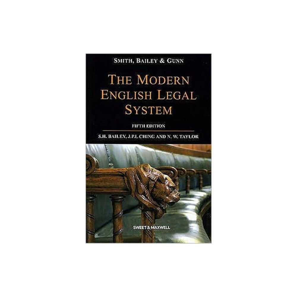 Sweet & Maxwell Ltd Smith, Bailey & Gunn on The Modern English Legal System (häftad, eng)