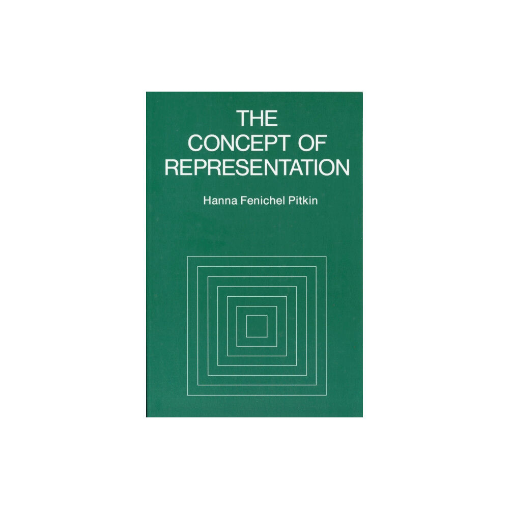 University of california press The Concept of Representation (häftad, eng)