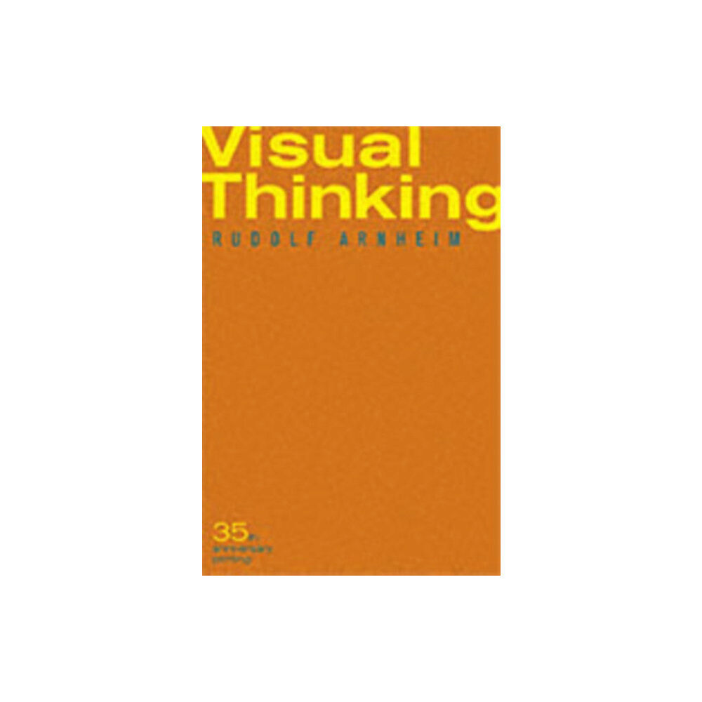 University of california press Visual Thinking (häftad, eng)