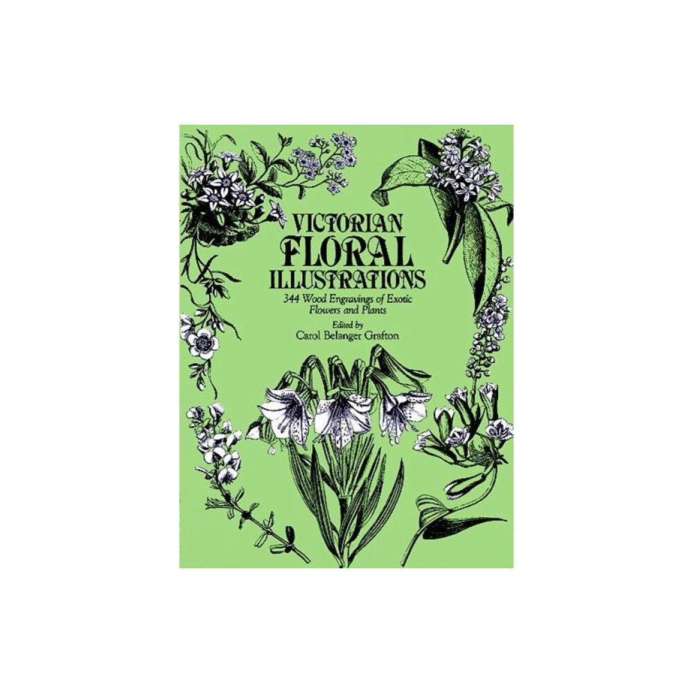 Dover publications inc. Victorian Floral Illustrations (häftad, eng)
