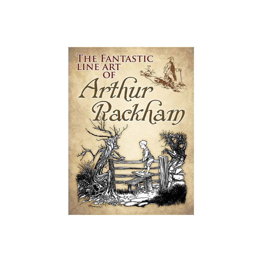 Dover publications inc. Fantastic Line Art of Arthur Rackham (häftad, eng)