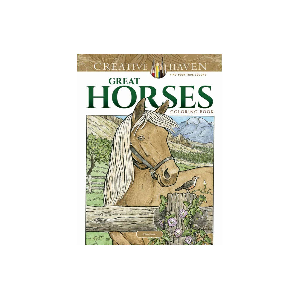 Dover publications inc. Creative Haven Great Horses Coloring Book (häftad, eng)