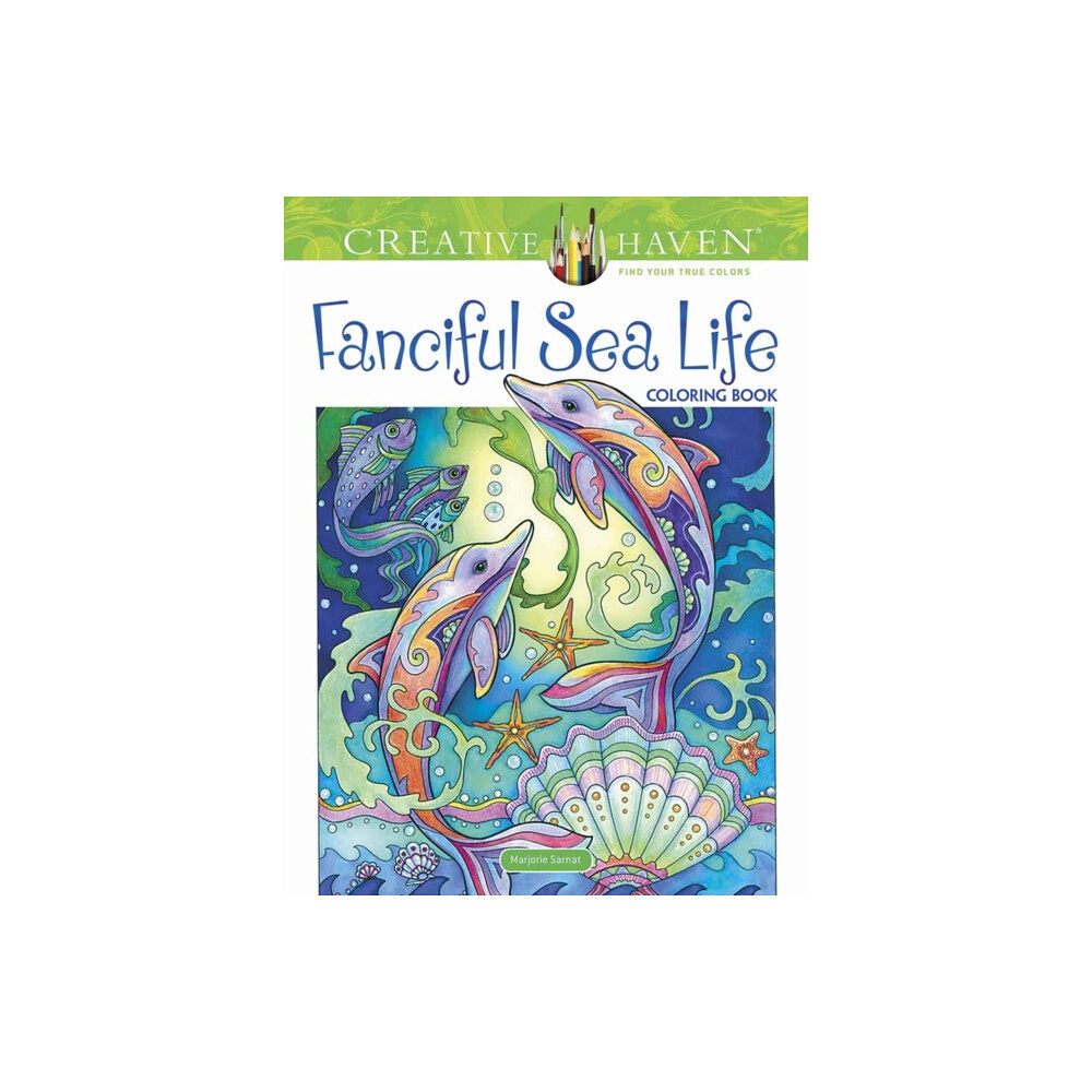 Dover publications inc. Creative Haven Fanciful Sea Life Coloring Book (häftad, eng)