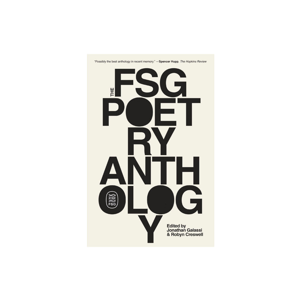 Farrar, Straus & Giroux Inc The FSG Poetry Anthology (häftad, eng)