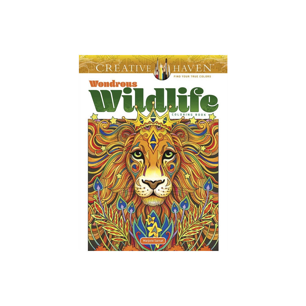 Dover publications inc. Creative Haven Wondrous Wildlife Coloring Book (häftad, eng)