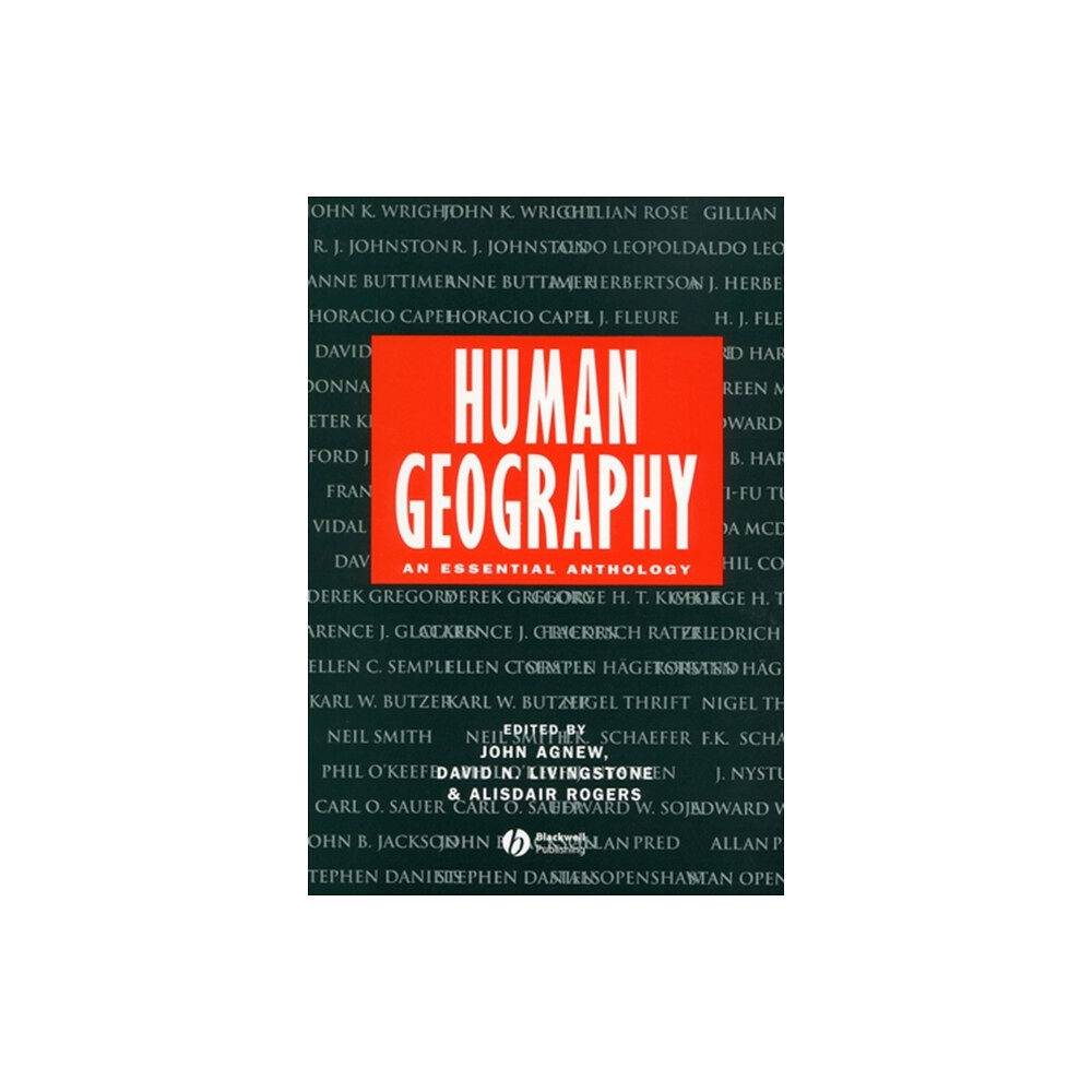 John Wiley And Sons Ltd Human Geography (häftad, eng)