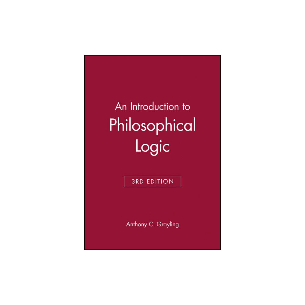 John Wiley And Sons Ltd An Introduction to Philosophical Logic (häftad, eng)