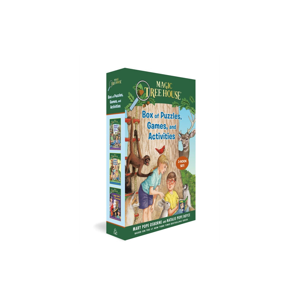 Random House USA Inc Magic Tree House Box of Puzzles, Games, and Activities (3 Book Set) (häftad, eng)