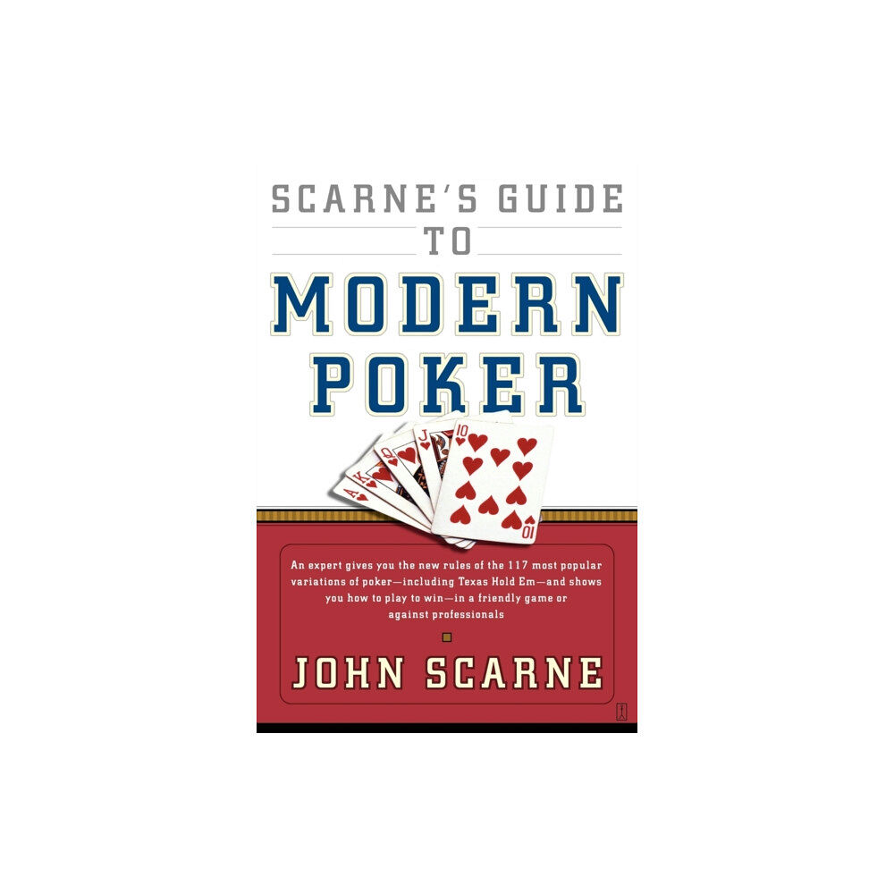 Simon & Schuster Scarne's Guide to Modern Poker (häftad, eng)