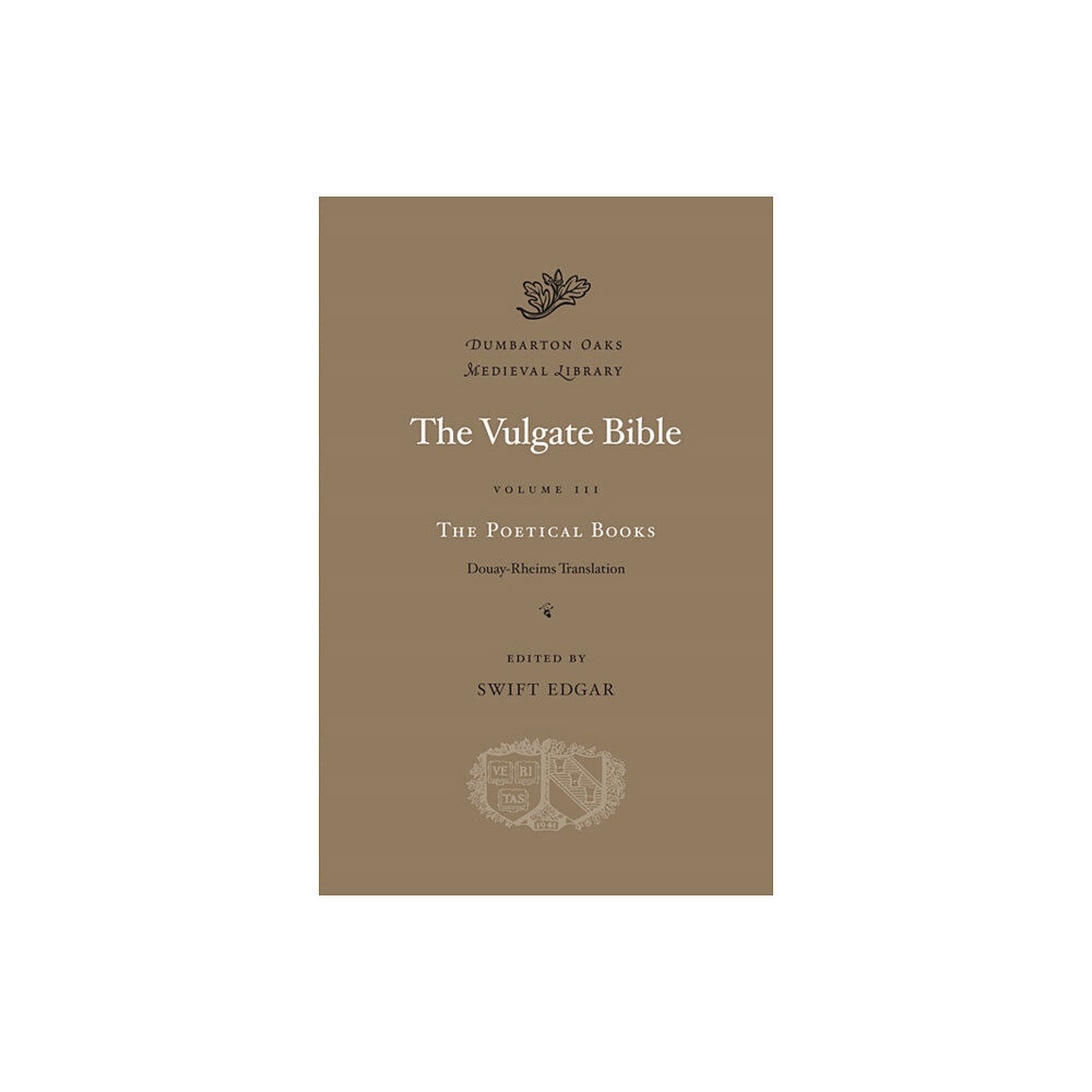 Harvard university press The Vulgate Bible (inbunden, eng)