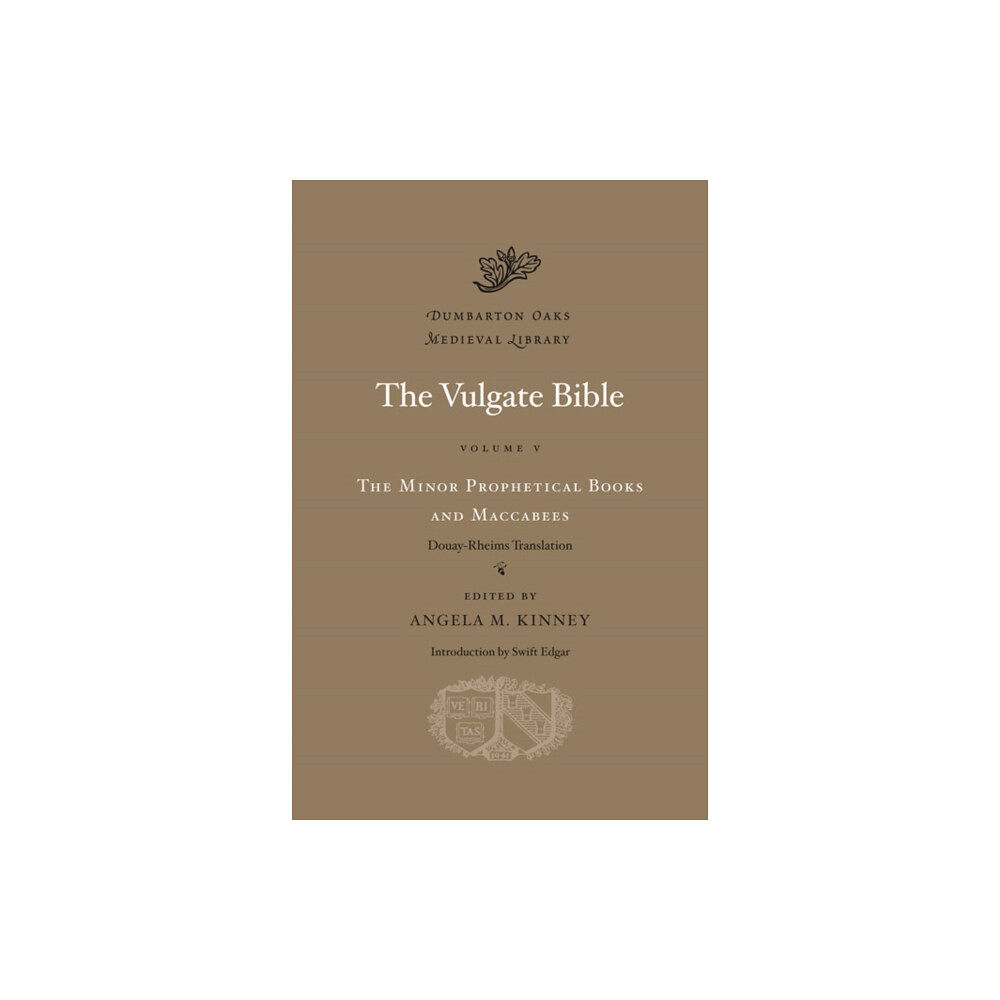 Harvard university press The Vulgate Bible (inbunden, eng)