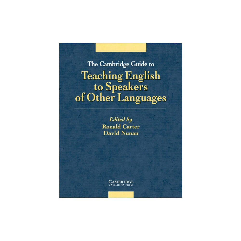 Cambridge University Press The Cambridge Guide to Teaching English to Speakers of Other Languages (häftad, eng)