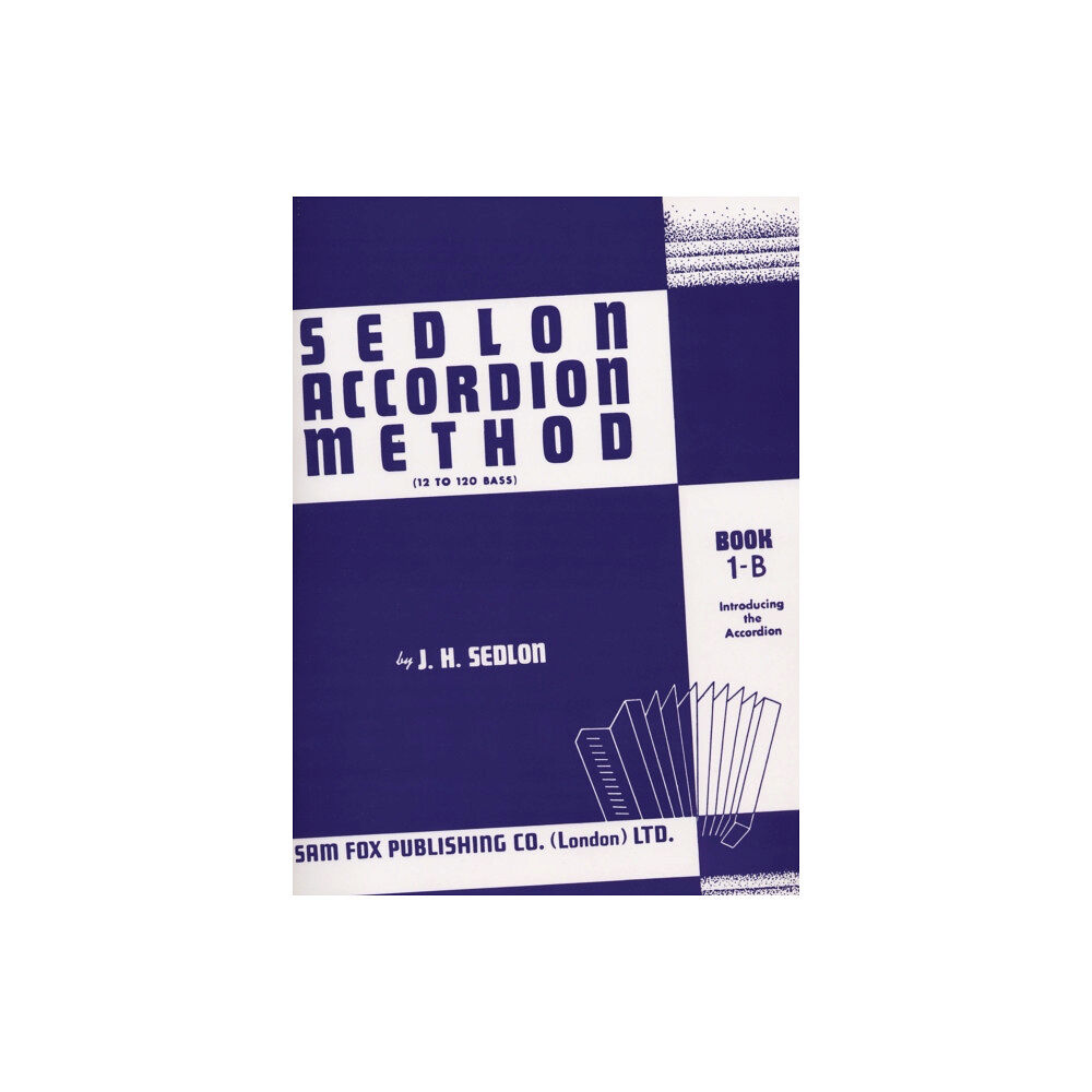 Faber Music Ltd Sedlon Accordion Method Book 1B (häftad, eng)