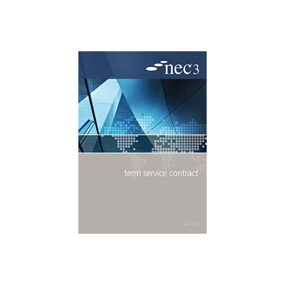 ICE Publishing NEC3 Term Service Contract (TSC) (häftad, eng)