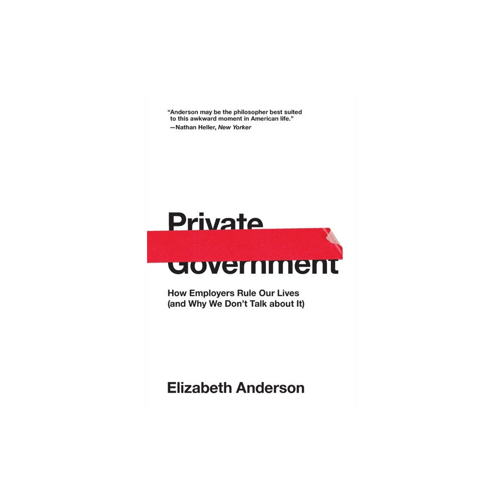 Princeton University Press Private Government (häftad, eng)