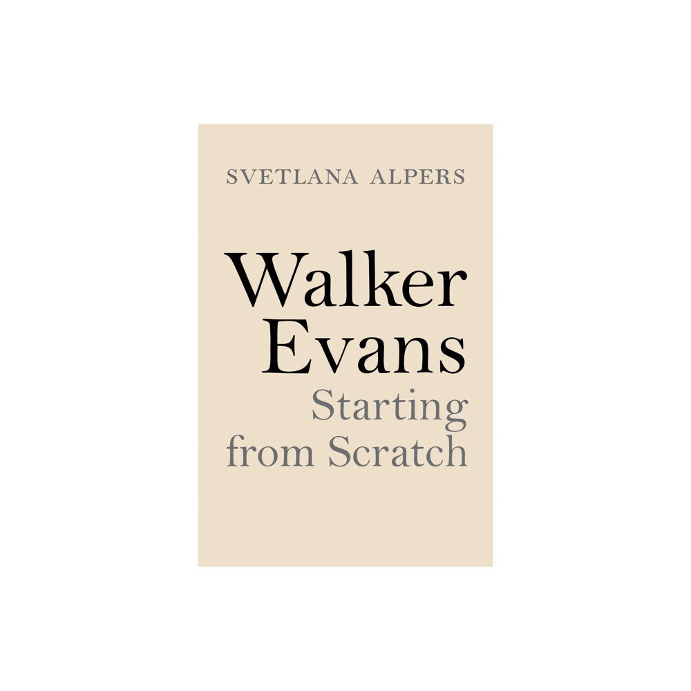 Princeton University Press Walker Evans (inbunden, eng)