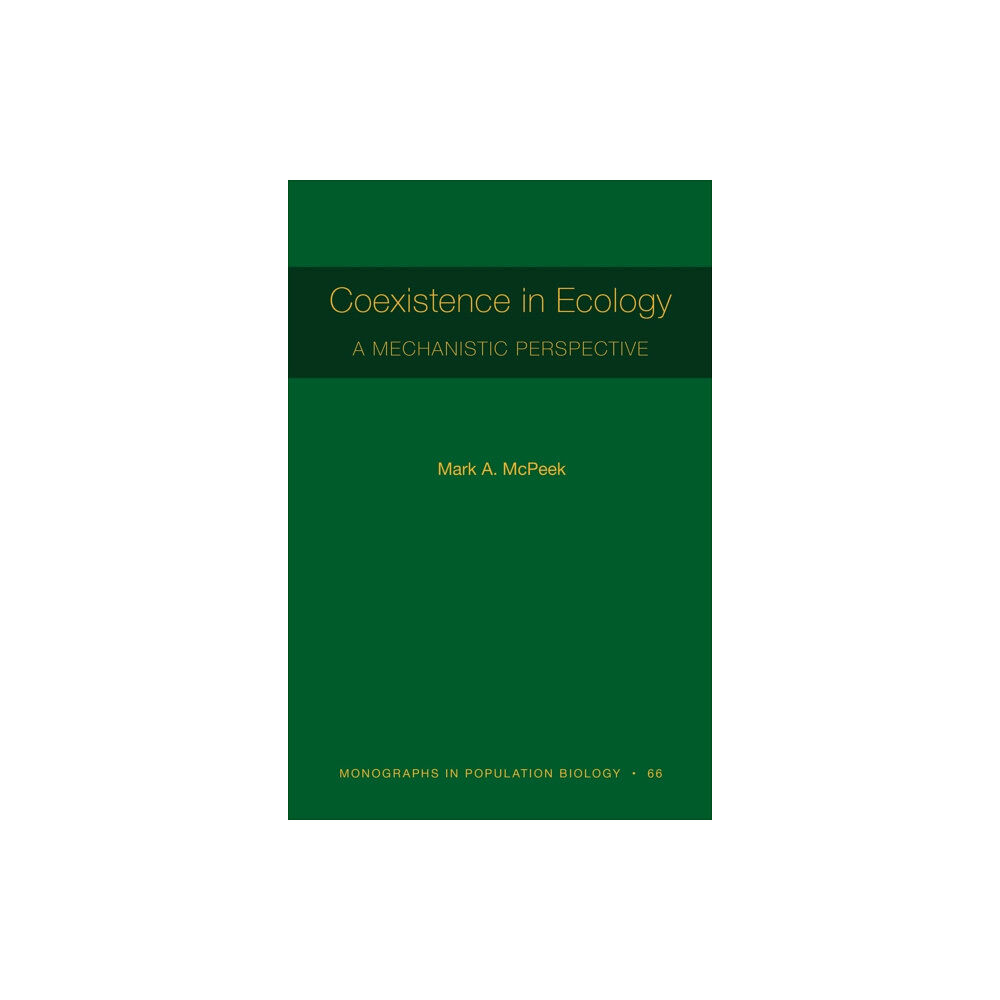 Princeton University Press Coexistence in Ecology (häftad, eng)