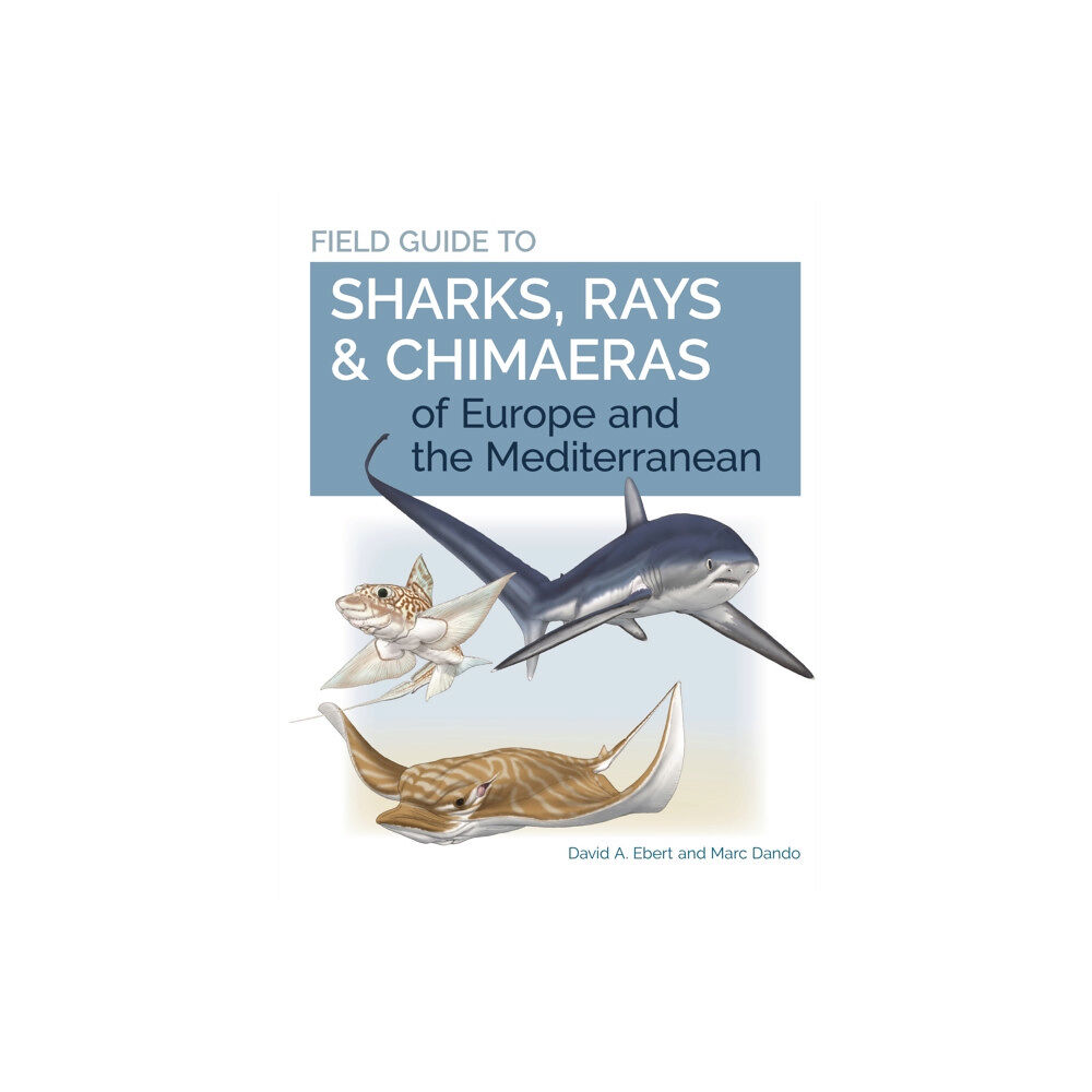 Princeton University Press Field Guide to Sharks, Rays & Chimaeras of Europe and the Mediterranean (häftad, eng)