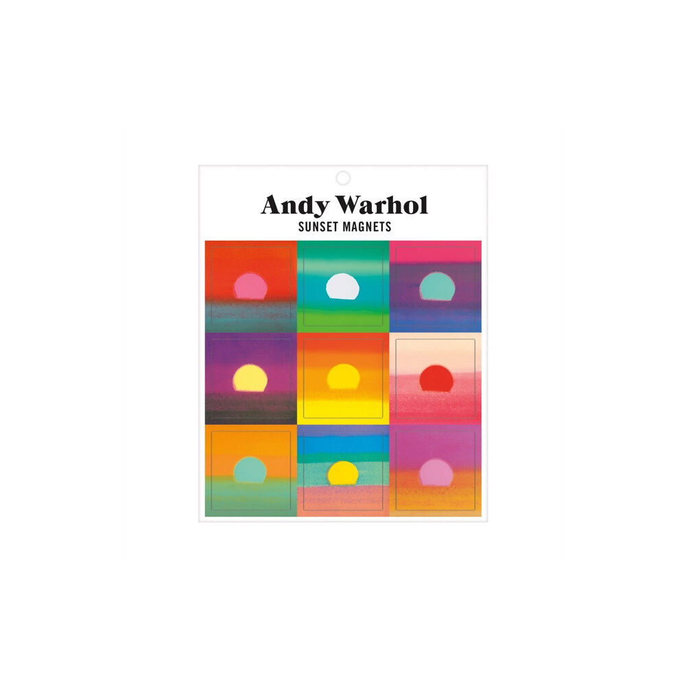 Galison Andy Warhol Sunset Magnets